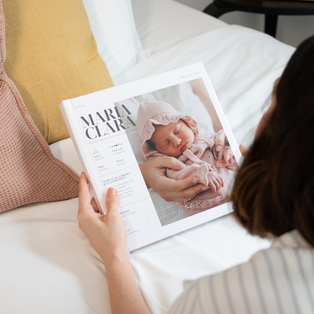 Álbum Pregnancy Journal inspiração 9